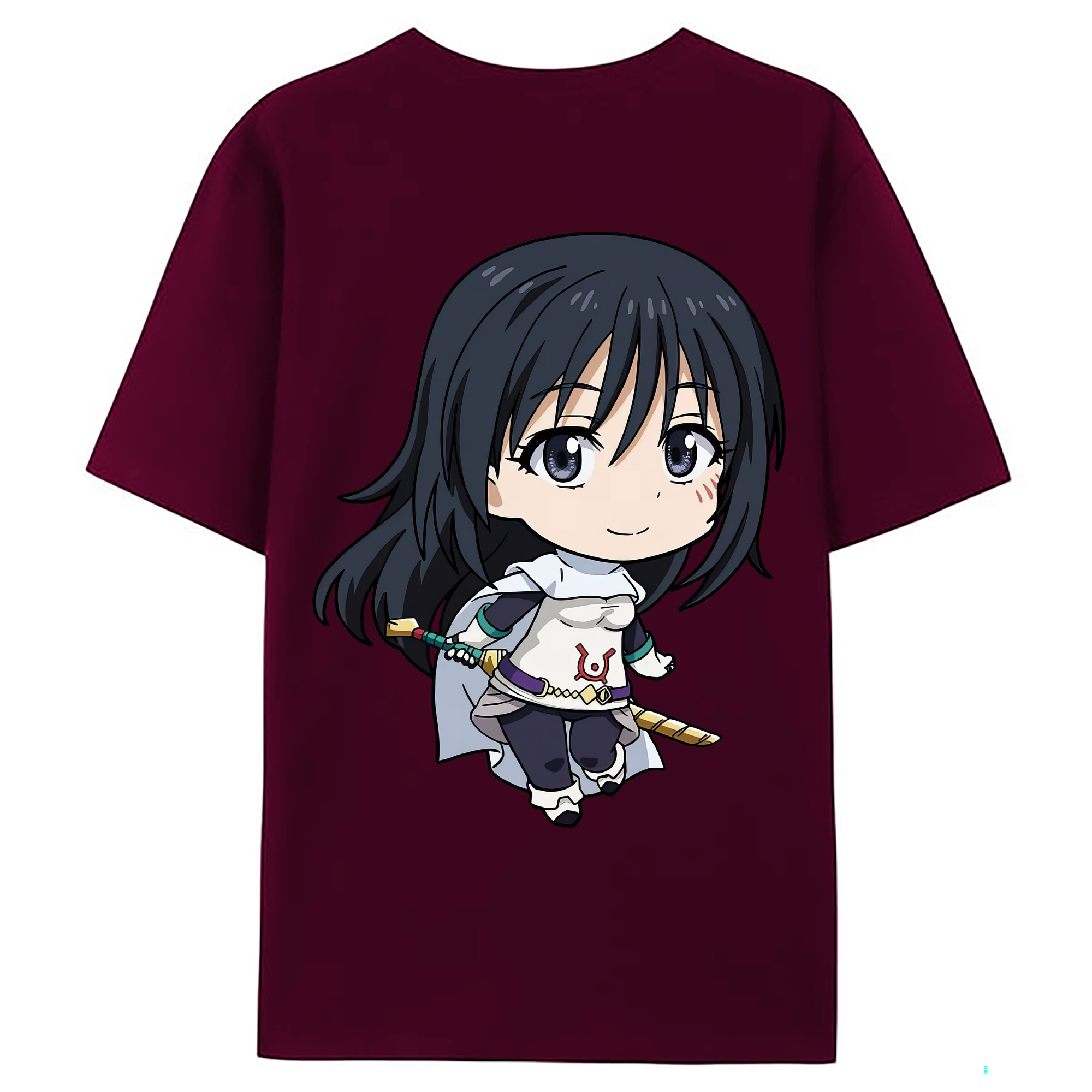 （画像用） 転スラ Regarding Reincarnated to Slime レディース半袖Tシャツ(バックプリント)